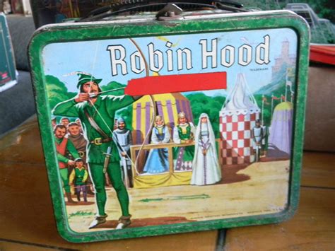 1960 metal lunch box robinhood|robin hood lunch box products for sale .